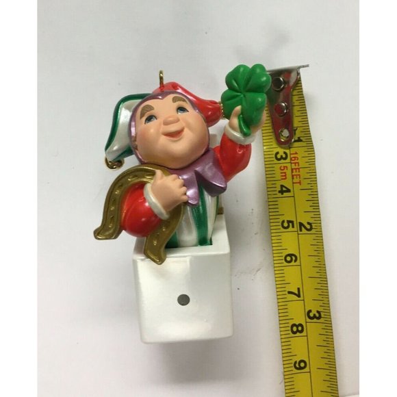 Christmas Ornament "Good Luck Dice" Hallmark 1998 QX6813 - Picture 2 of 4